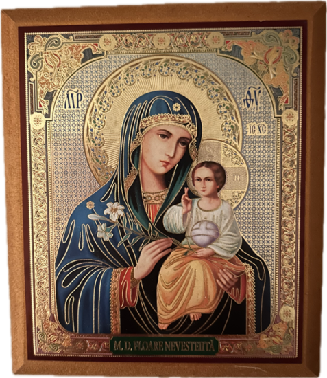 BILD IKONE DER MUTTERGOTTES